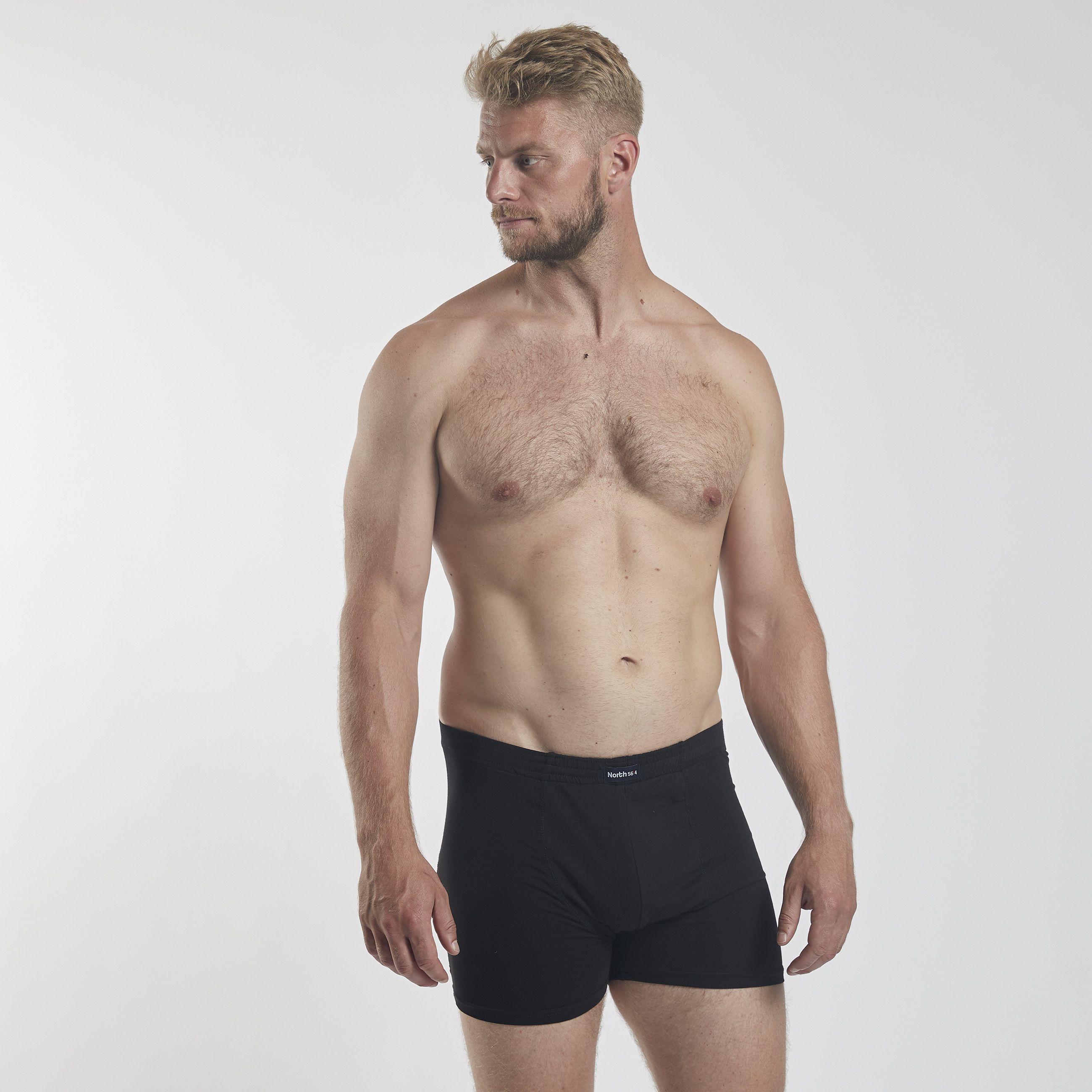 North 56°4 Boxershorts sort 2XL-8XL
