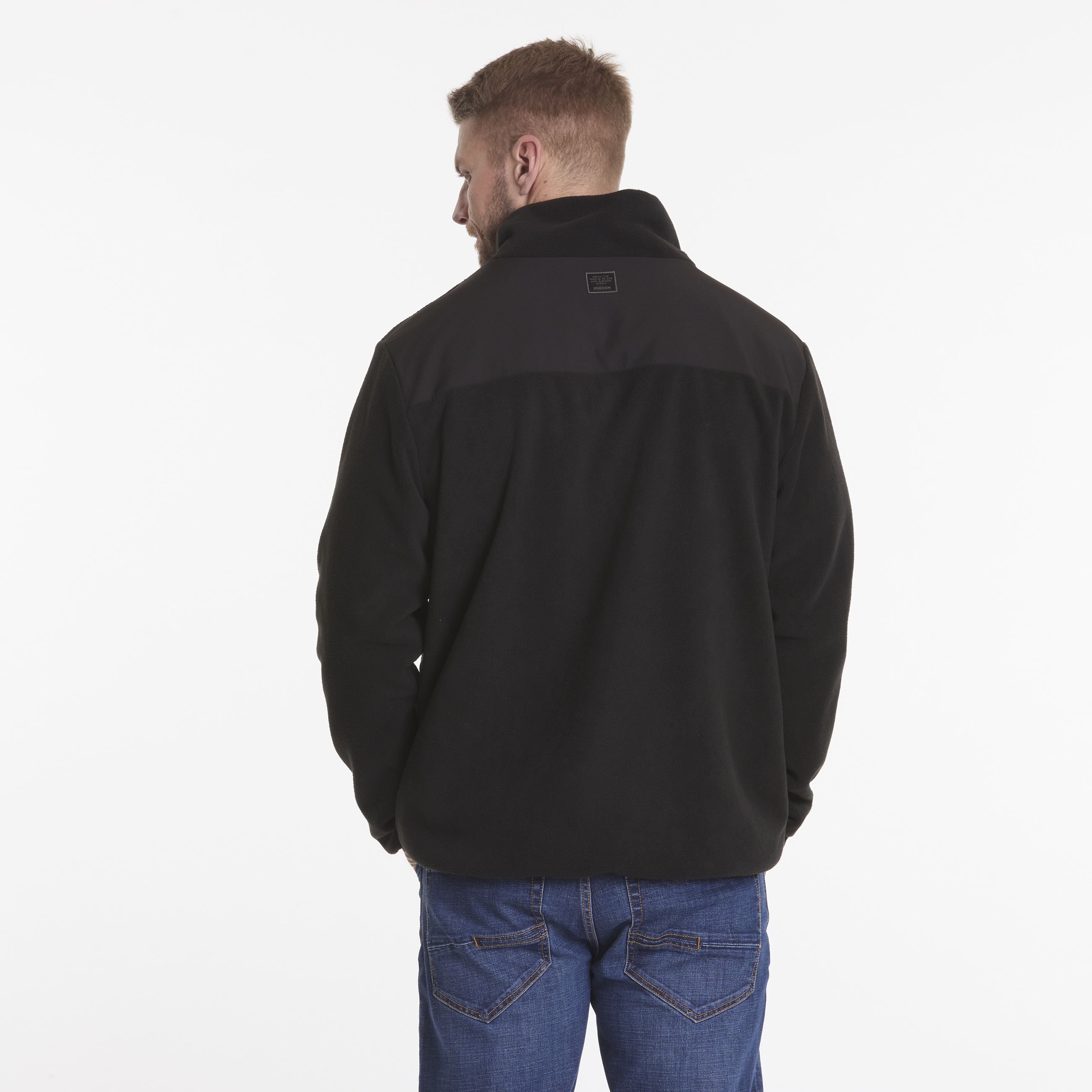 North 56°4 Denim Luxury Fleece jacket Sort 2XL-8XL - 2