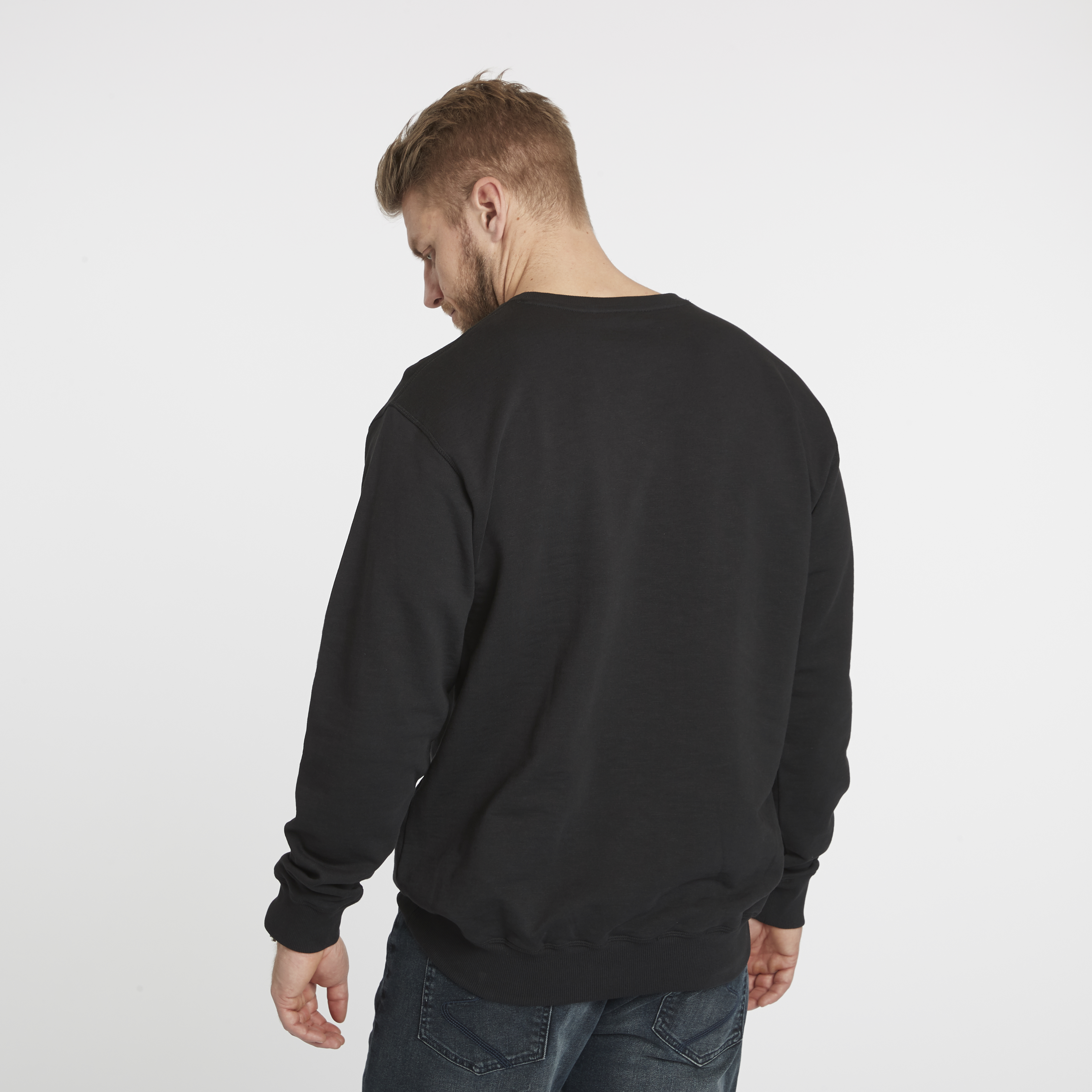 North 56°4 Logo sweatshirt sort 2XL-8XL - 2