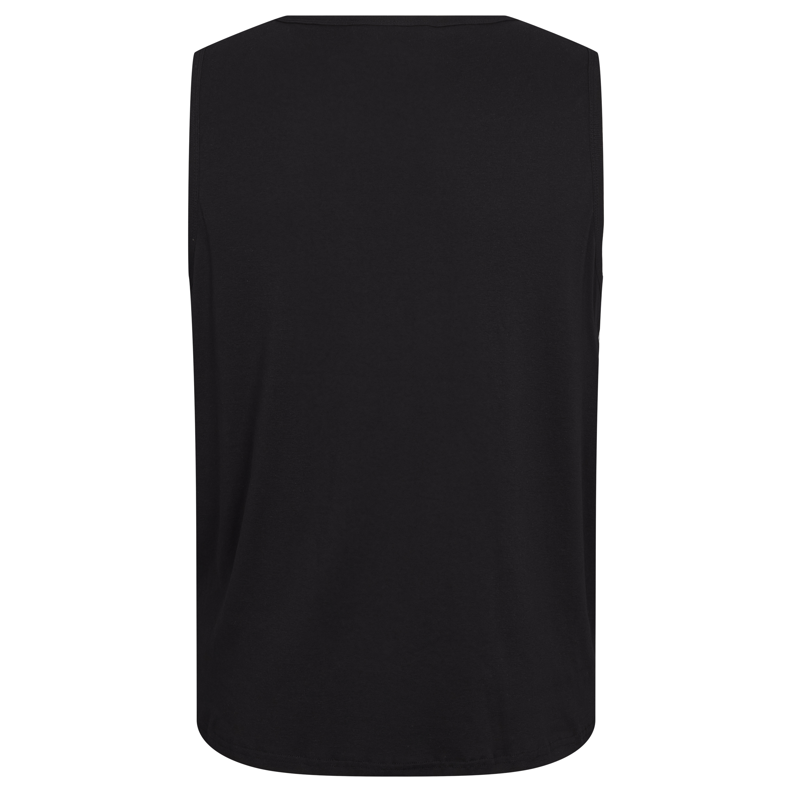 North 56°4 Tanktop sort 2XL-8XL - 2