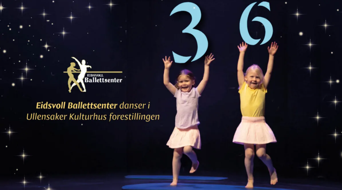Eidsvoll Ballettsenter Søndag 26. april kl. 13:00
