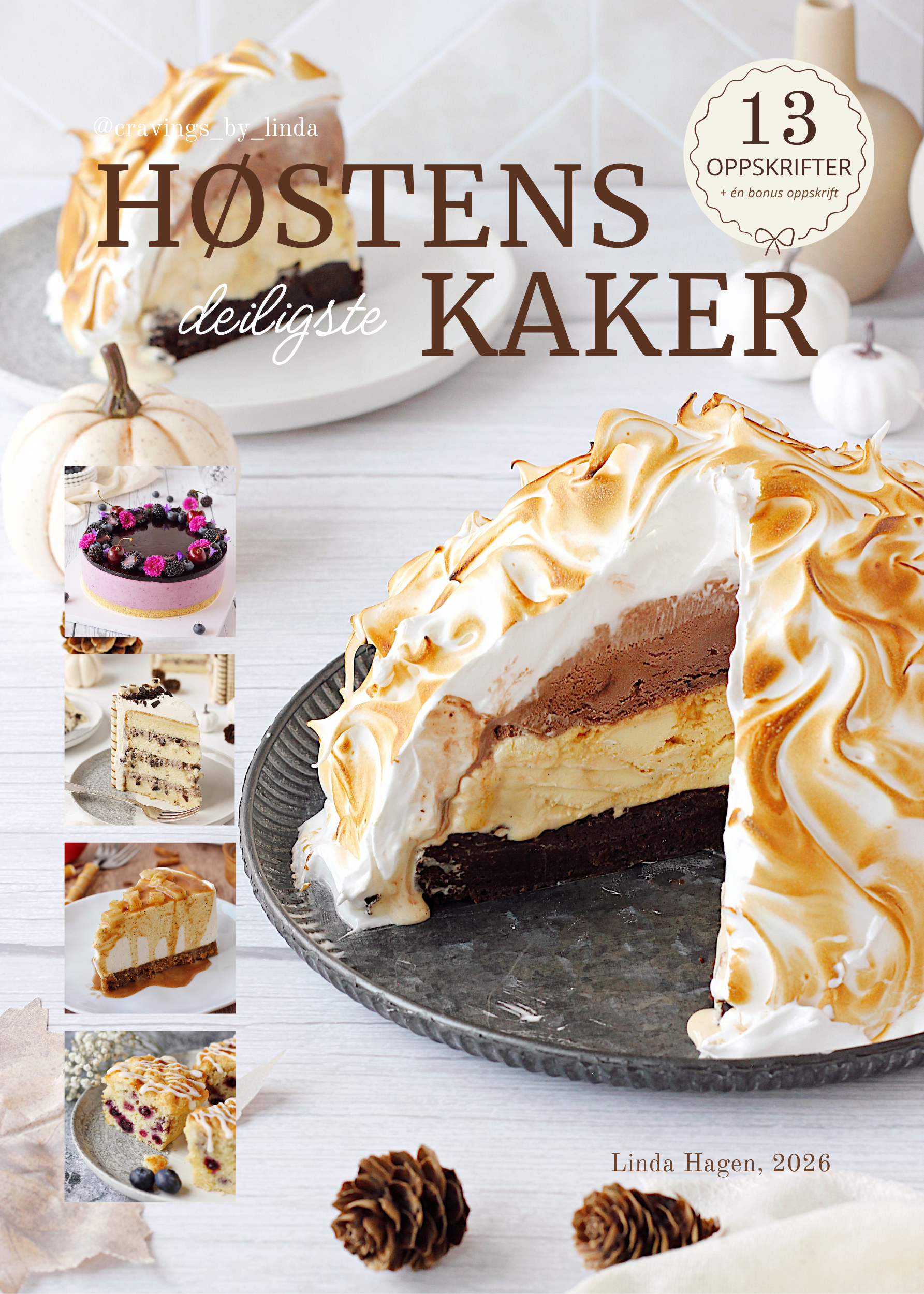 Mini e-bok: Høstens deiligste kaker (LANSERINGSSTILBUD) - 2