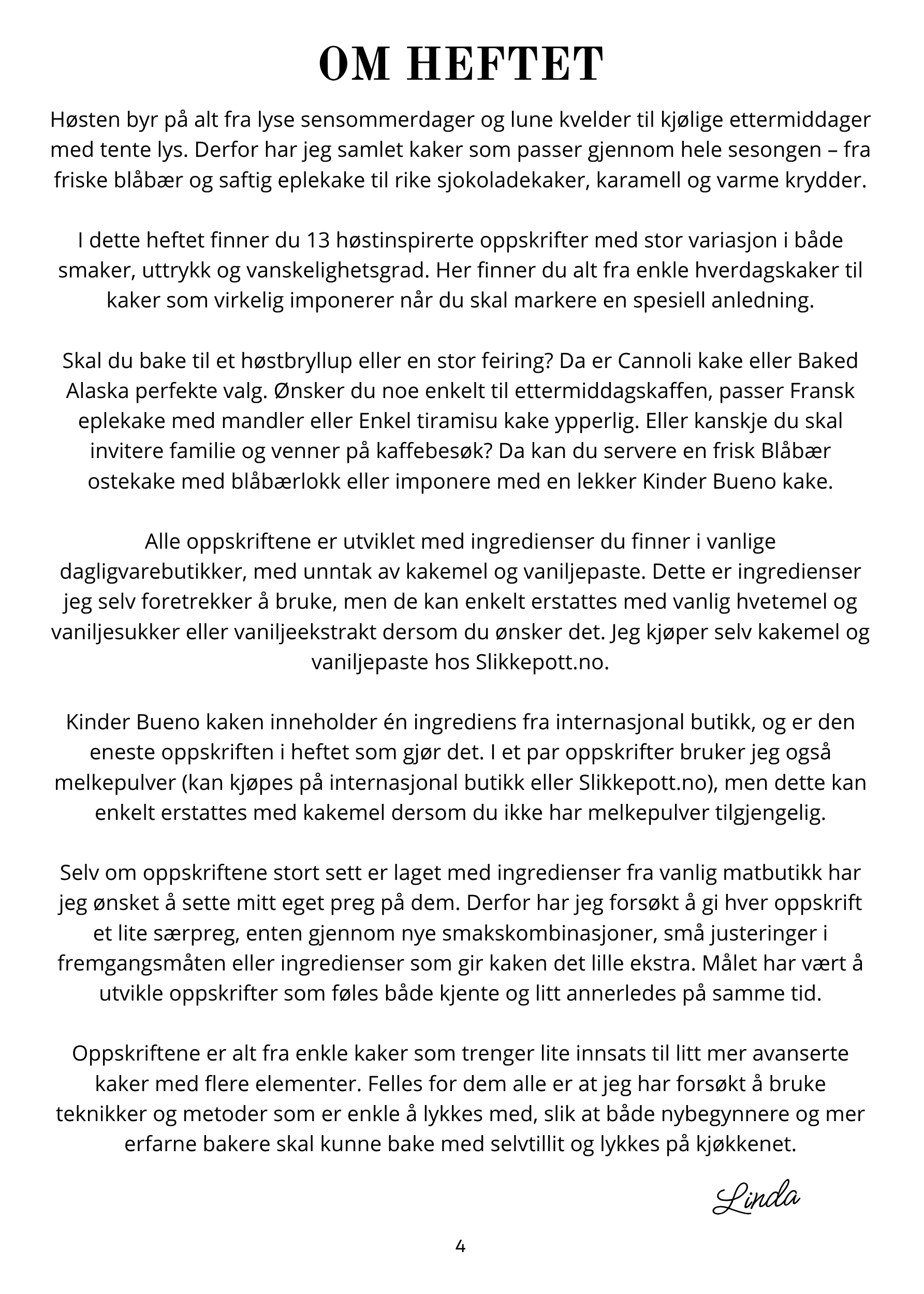 Mini e-bok: Høstens deiligste kaker (LANSERINGSSTILBUD) - 4