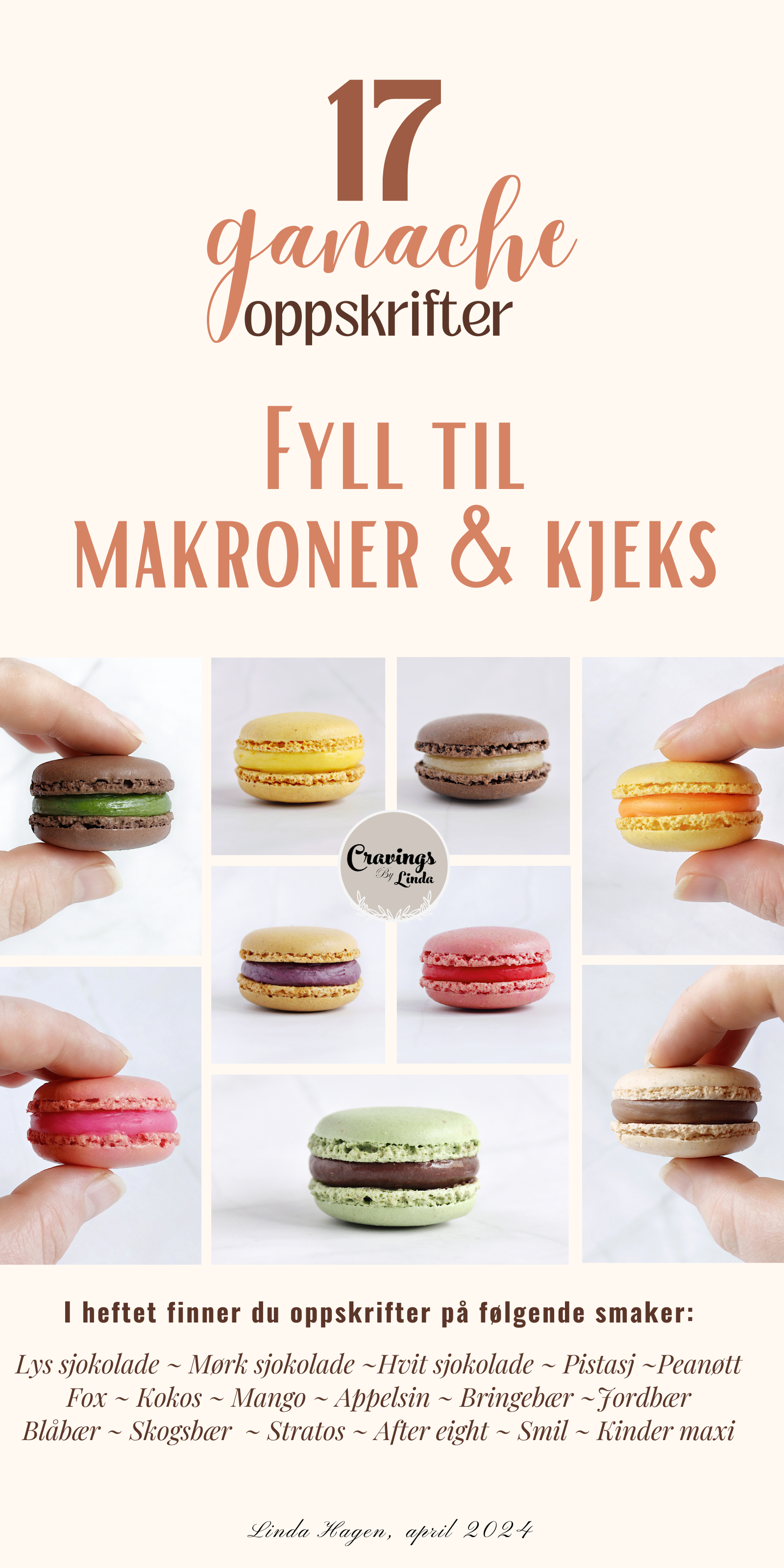 17 Ganache oppskrifter - Fyll til makroner & kjeks
