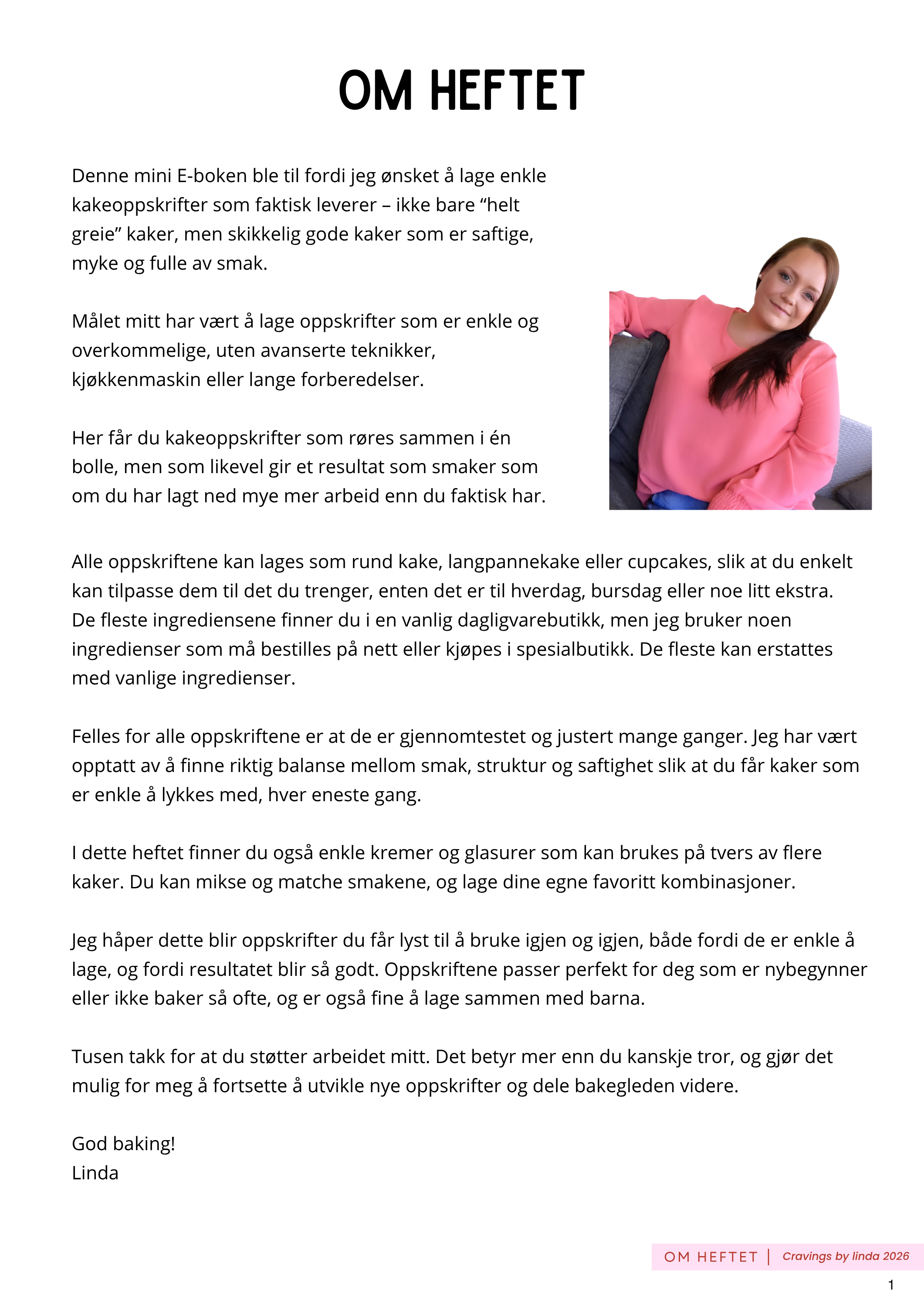 MINI E-BOK: 13 ENKLE KAKER DU LYKKES MED  - 3