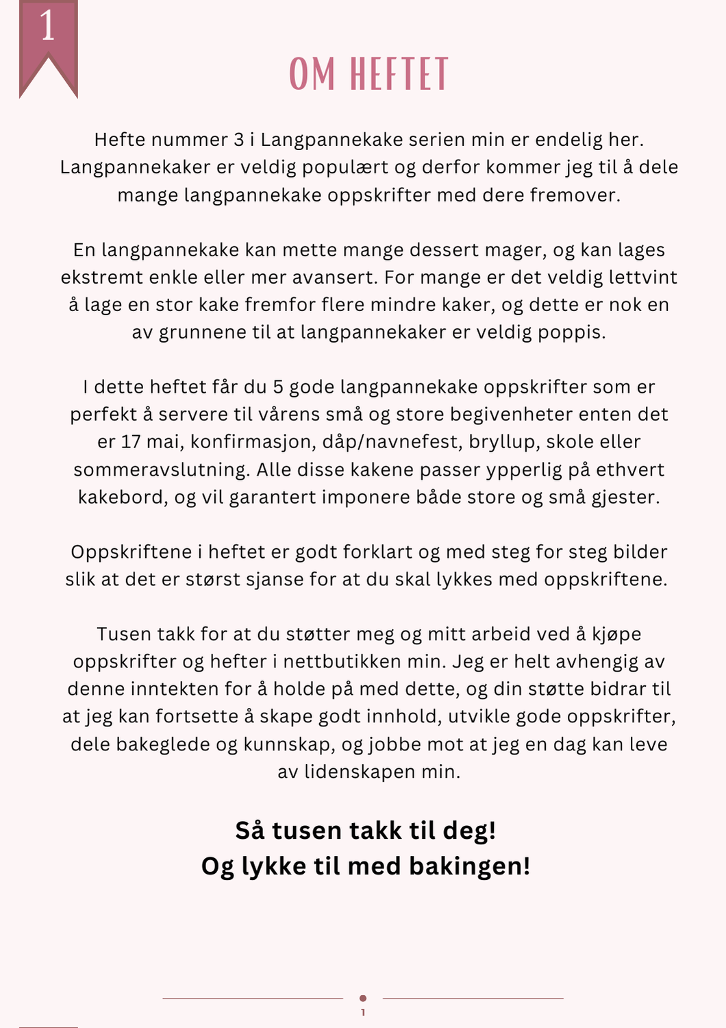 Langpannekaker til alle anledninger, vol.3  - 4