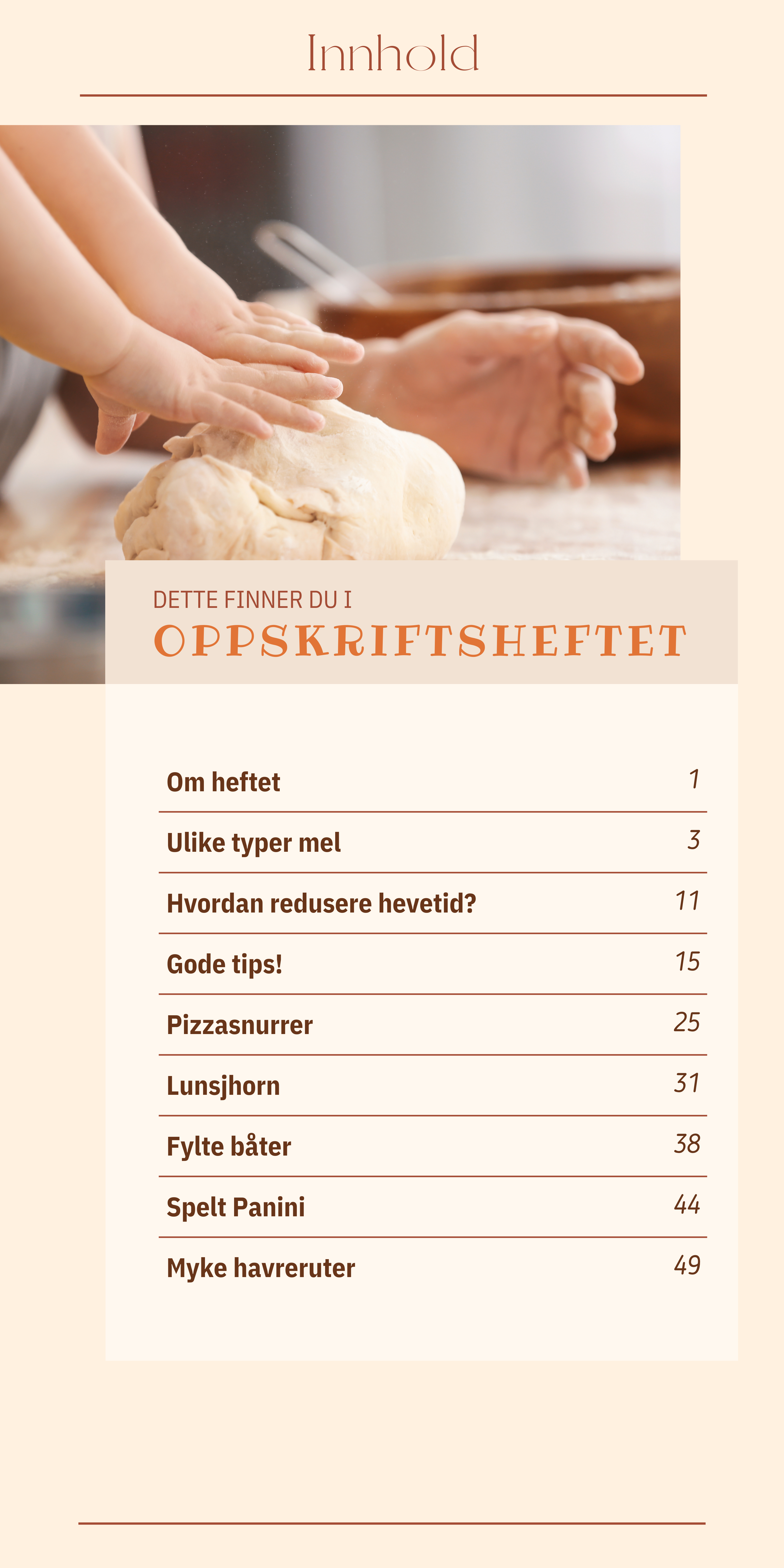 Nistemat for store & små, Nr.1