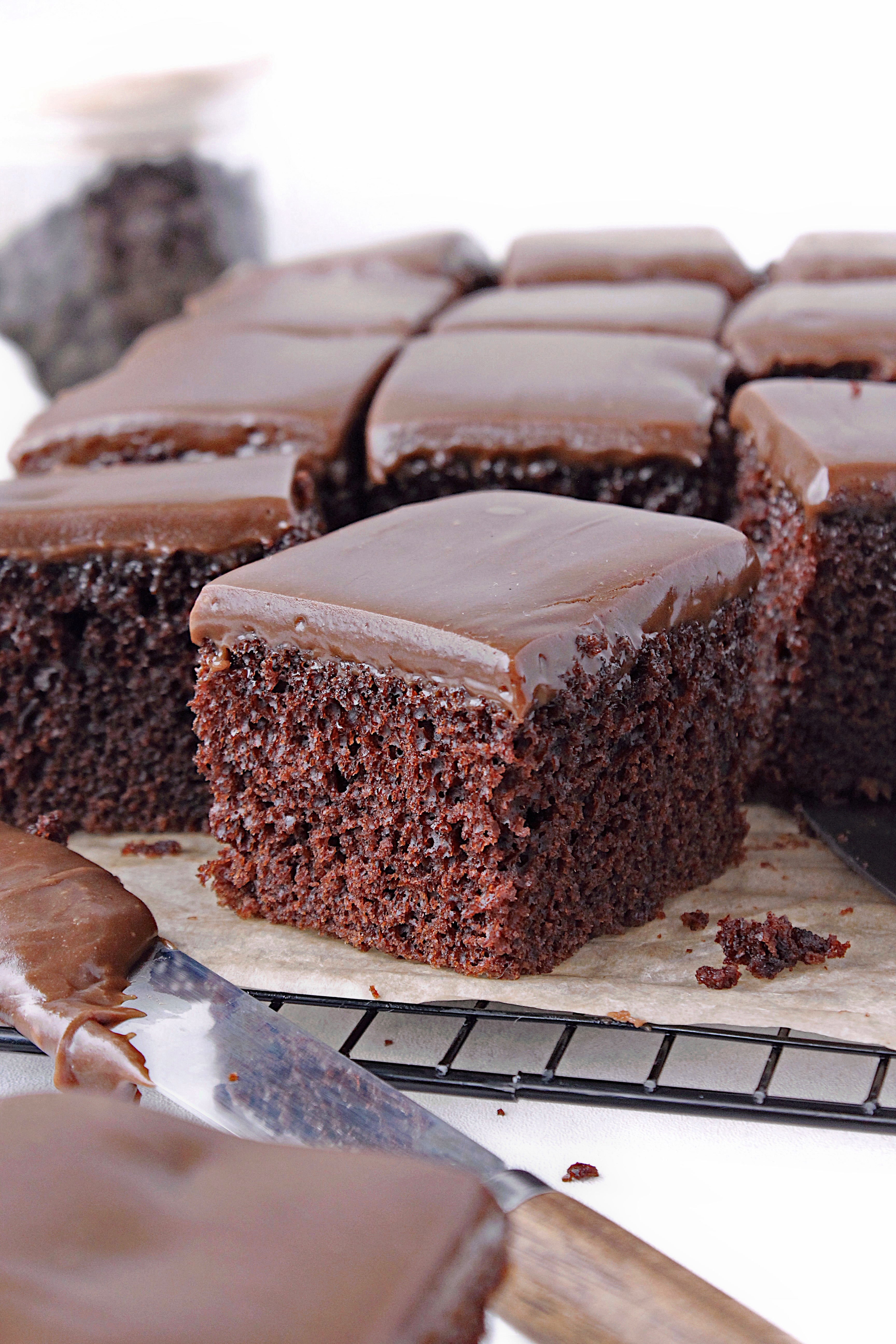 Oppskrift: OMG-kaka (sjokoladefudge kake) - 2