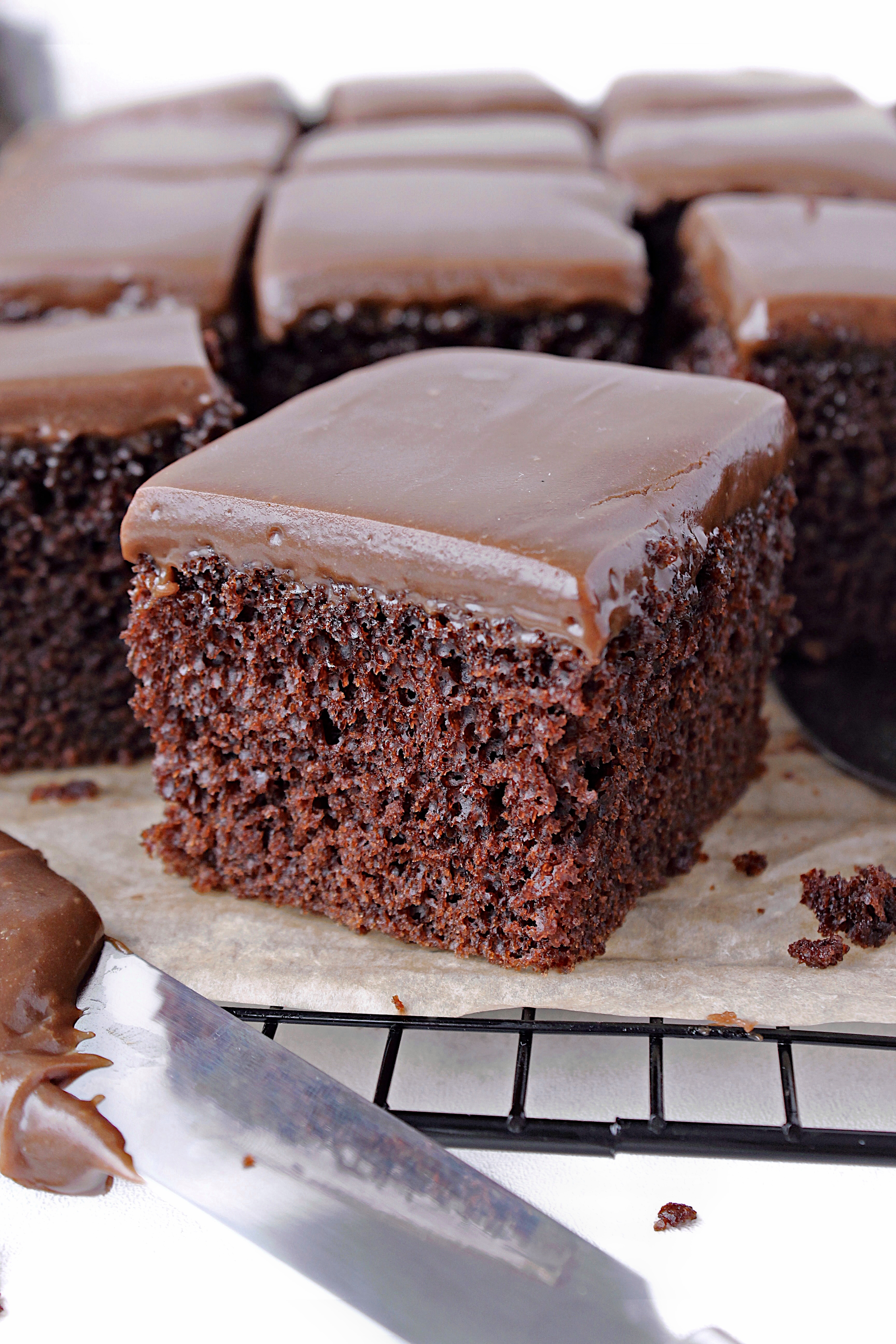 Oppskrift: OMG-kaka (sjokoladefudge kake) - 3