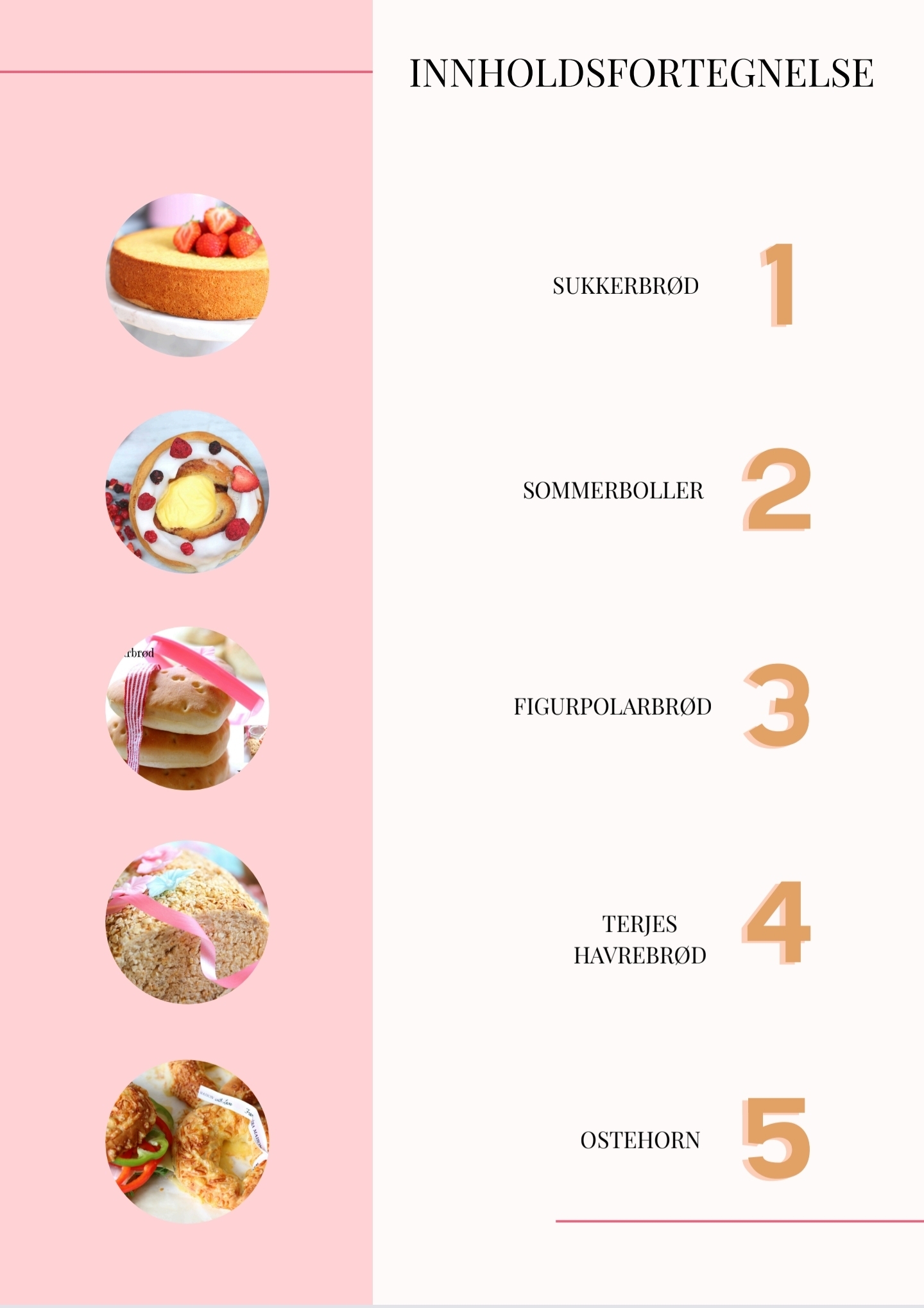 Nettbakerens favoritter trykket hefte - 2