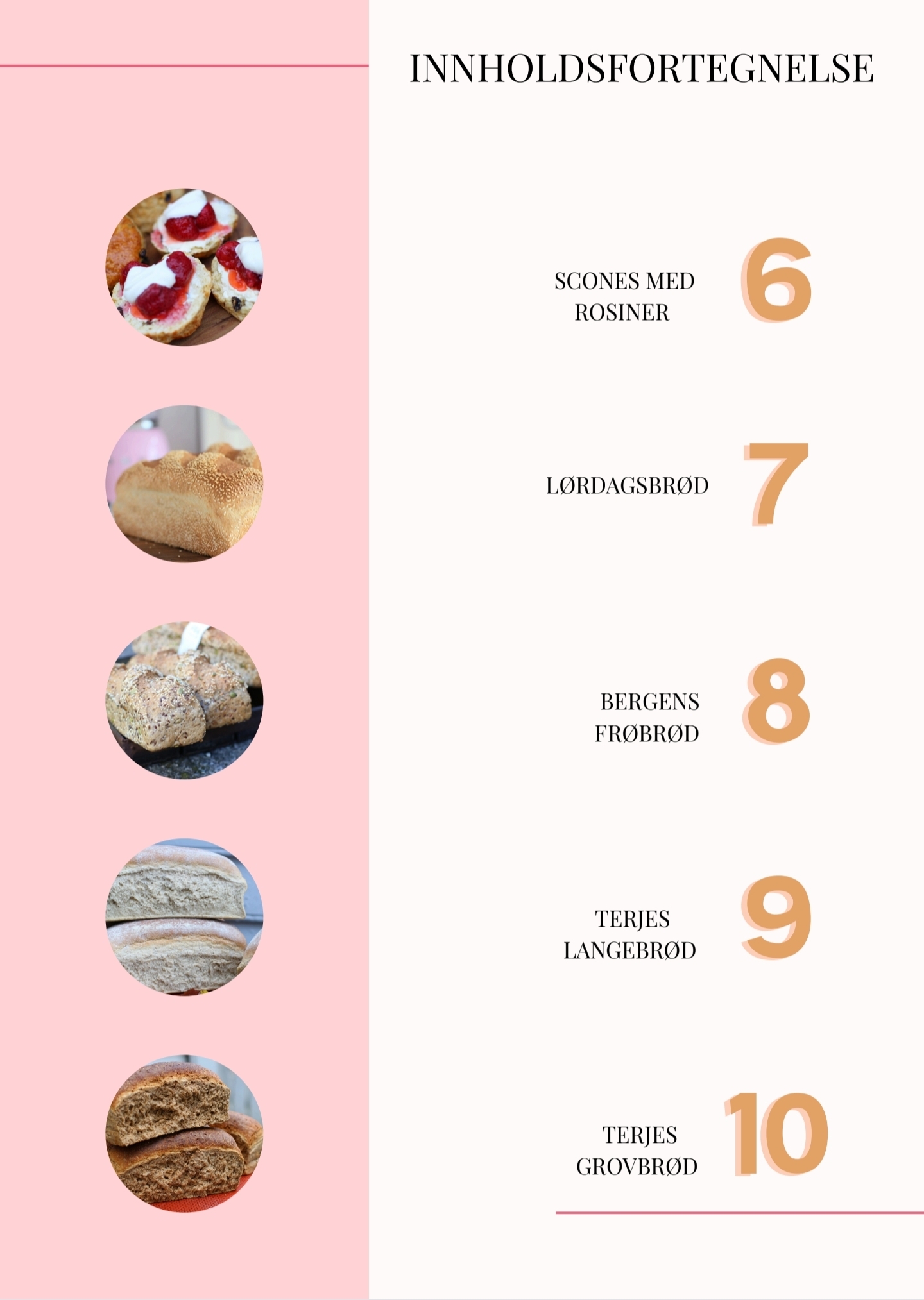 Nettbakerens favoritter trykket hefte - 3