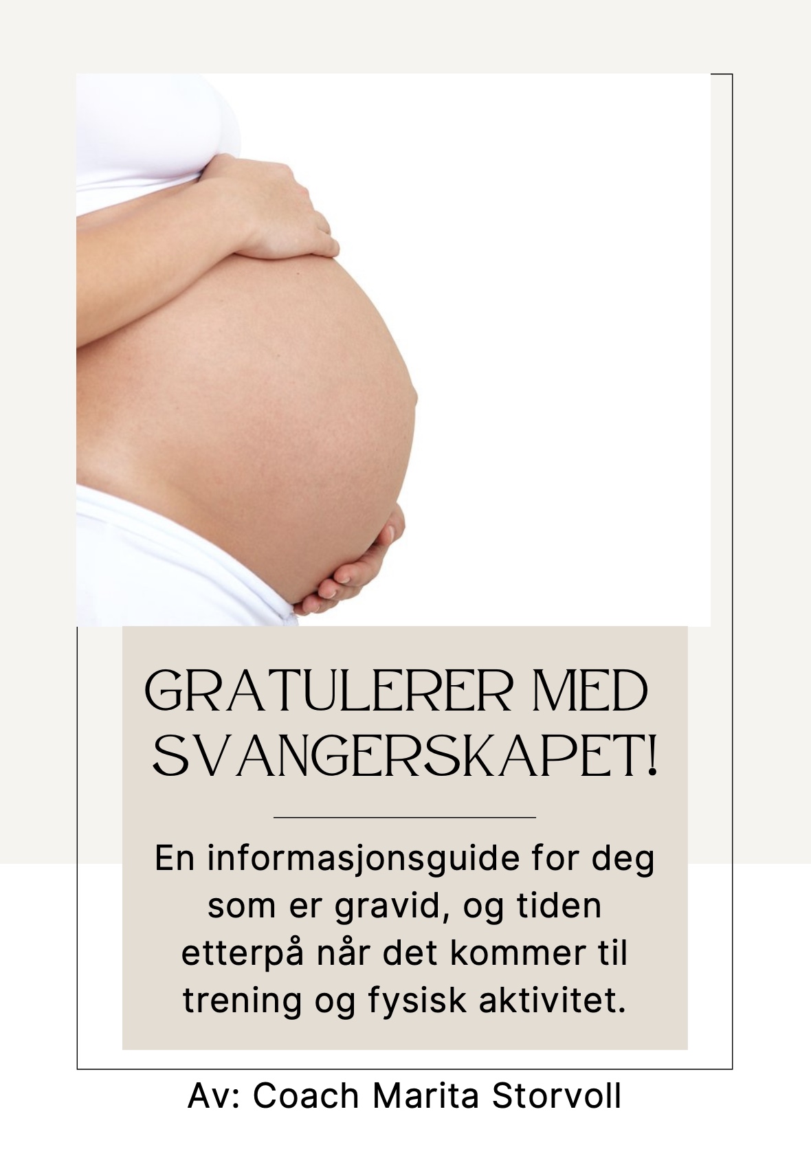Trening i svangerskapet