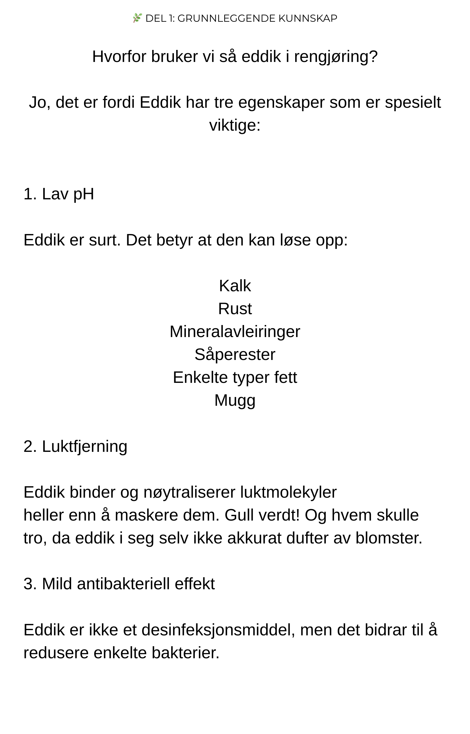 Eddik fra A til Å - 2