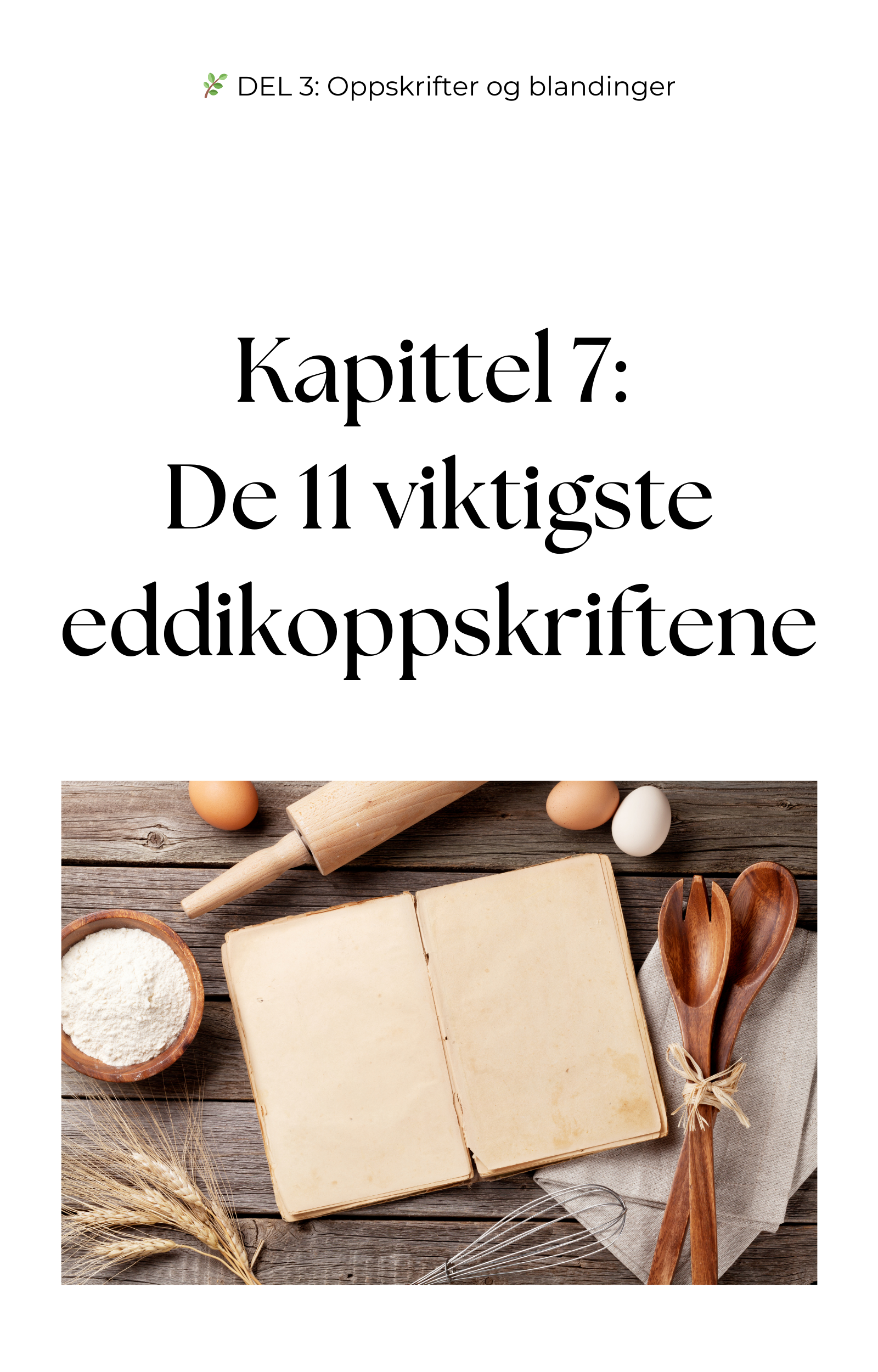 Eddik fra A til Å - 4