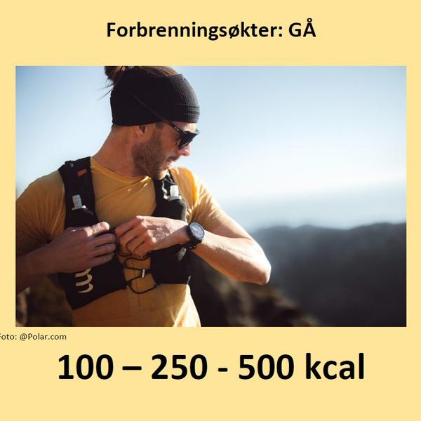 Forbrenningsøkter GÅ!