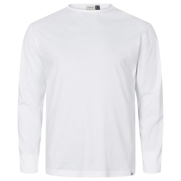 North 56°4 Langermet tskjorte hvit 2XL-8XL