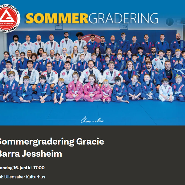 Sommergradering Gracie Barra Jessheim 2025