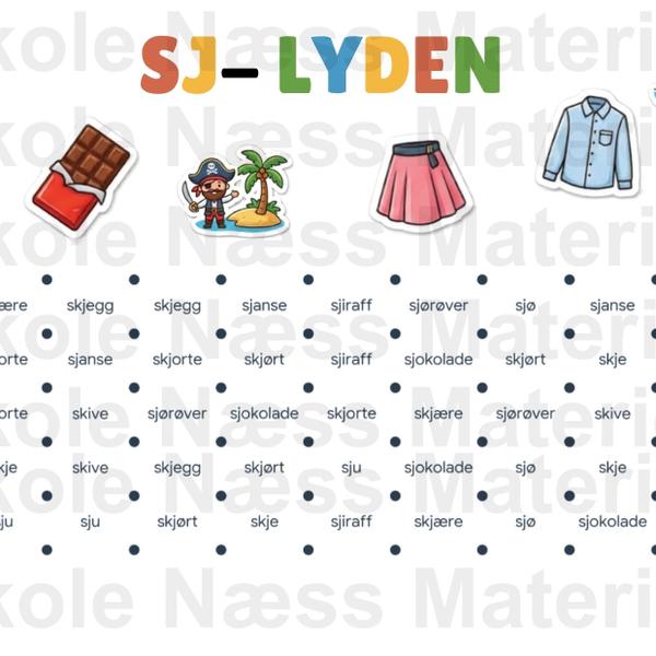 Prikkespill: Sj-lyd