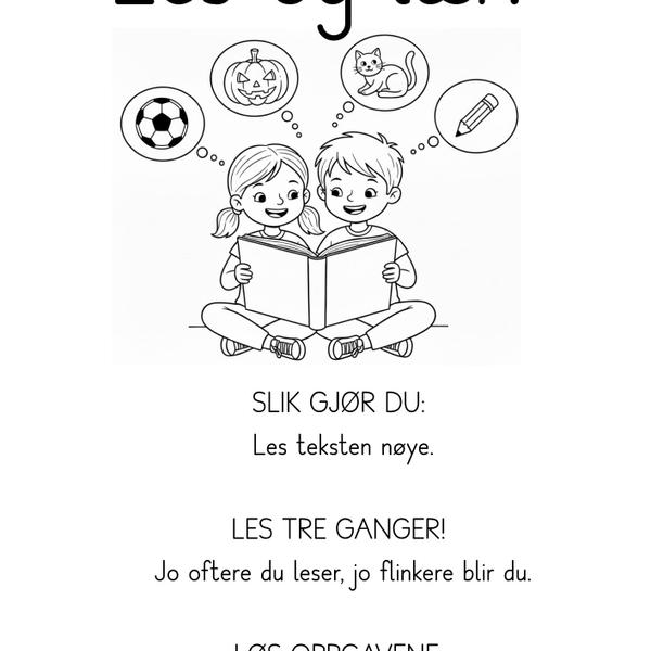 Les og lær, nummer 1