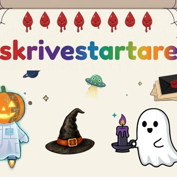 Skrivestartare til Halloween (nynorsk)