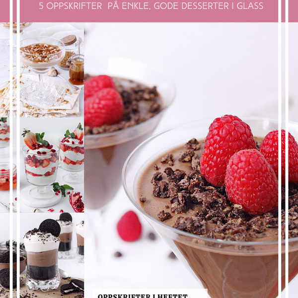 Dessert i glass - Enkelt & godt, Nr. 1