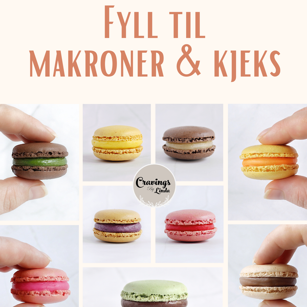 17 Ganache oppskrifter - Fyll til makroner & kjeks