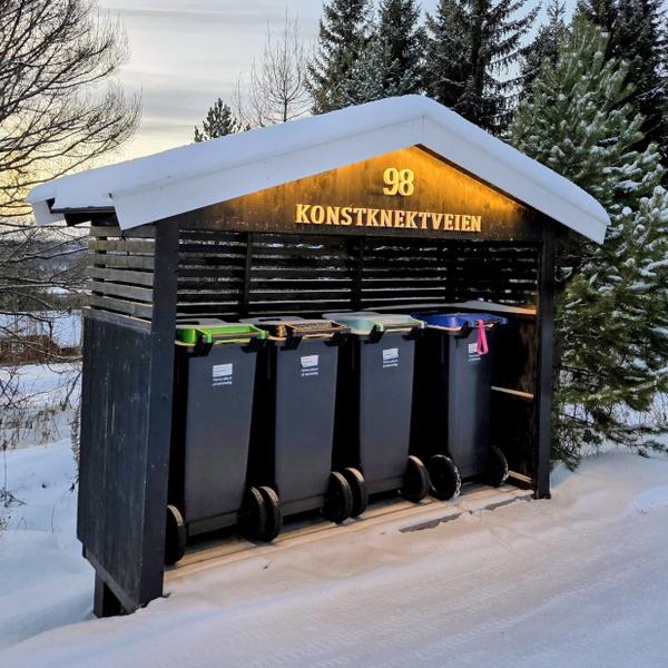 Søppelskur