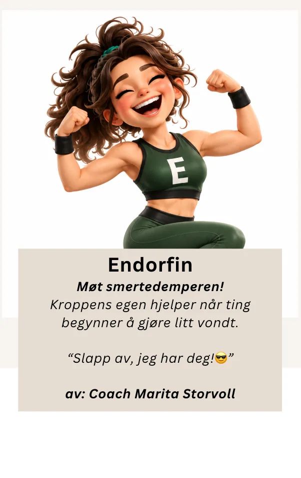 ENDORFIN - Smertedemperen🏃🏼‍♀️