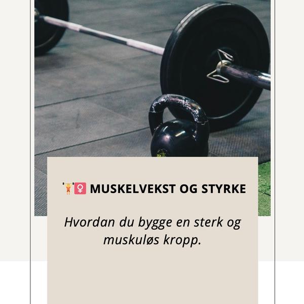 Muskelvekst & Styrke