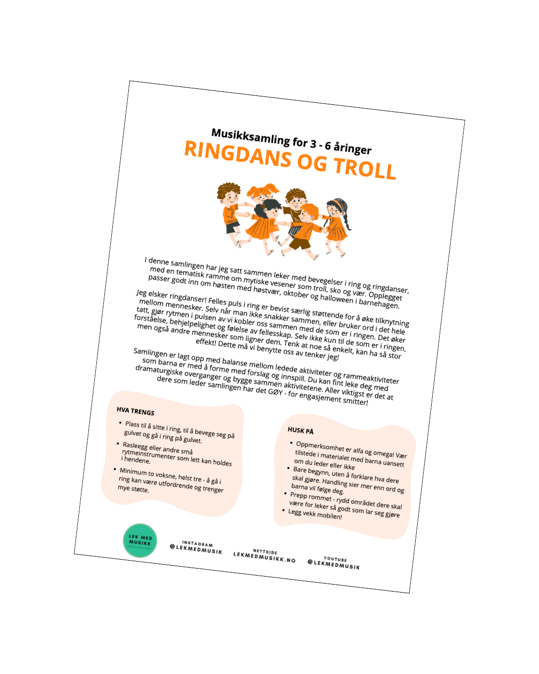 Musikksamling: Ringdans og Troll