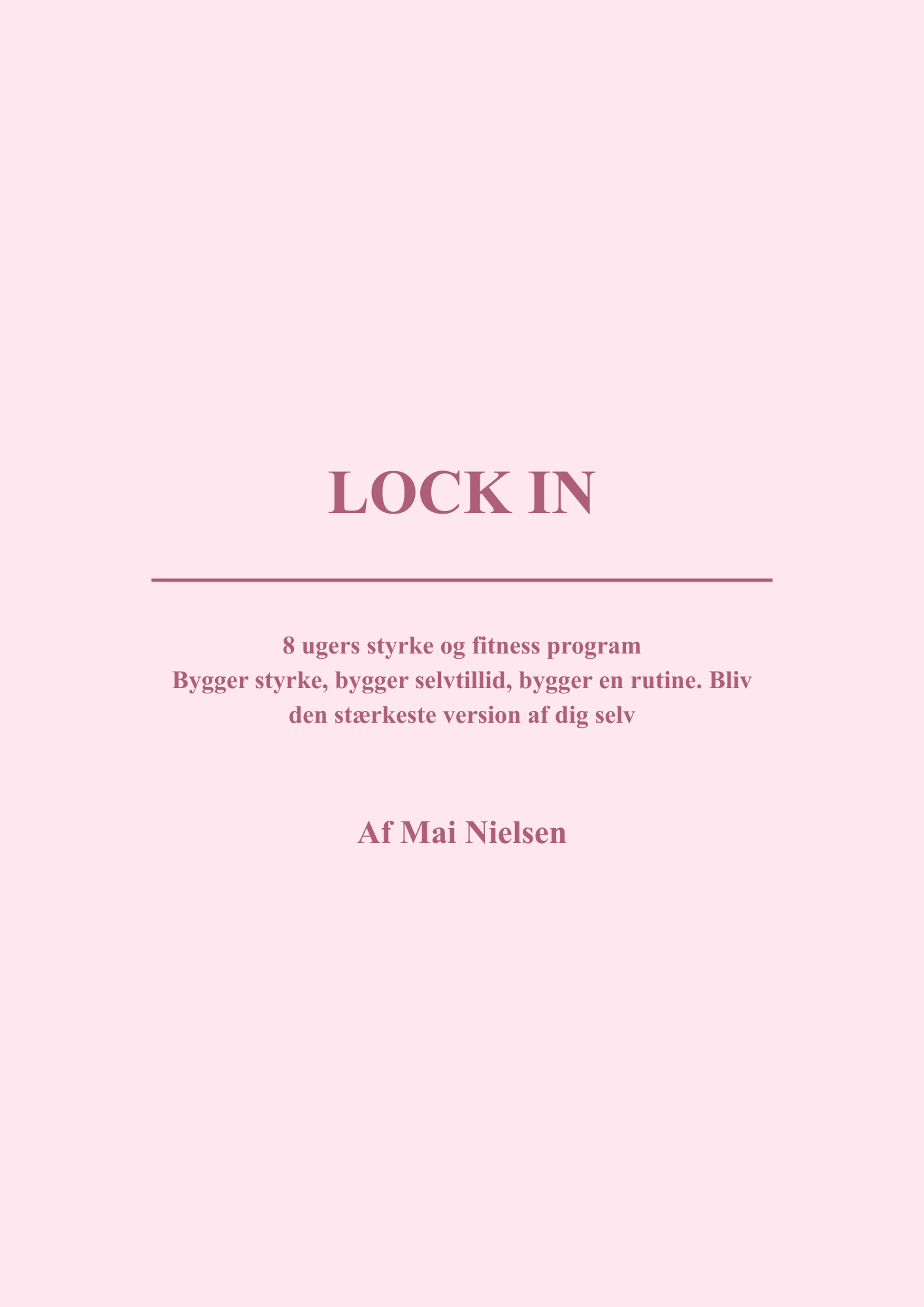 LOCK IN - 8 UGER