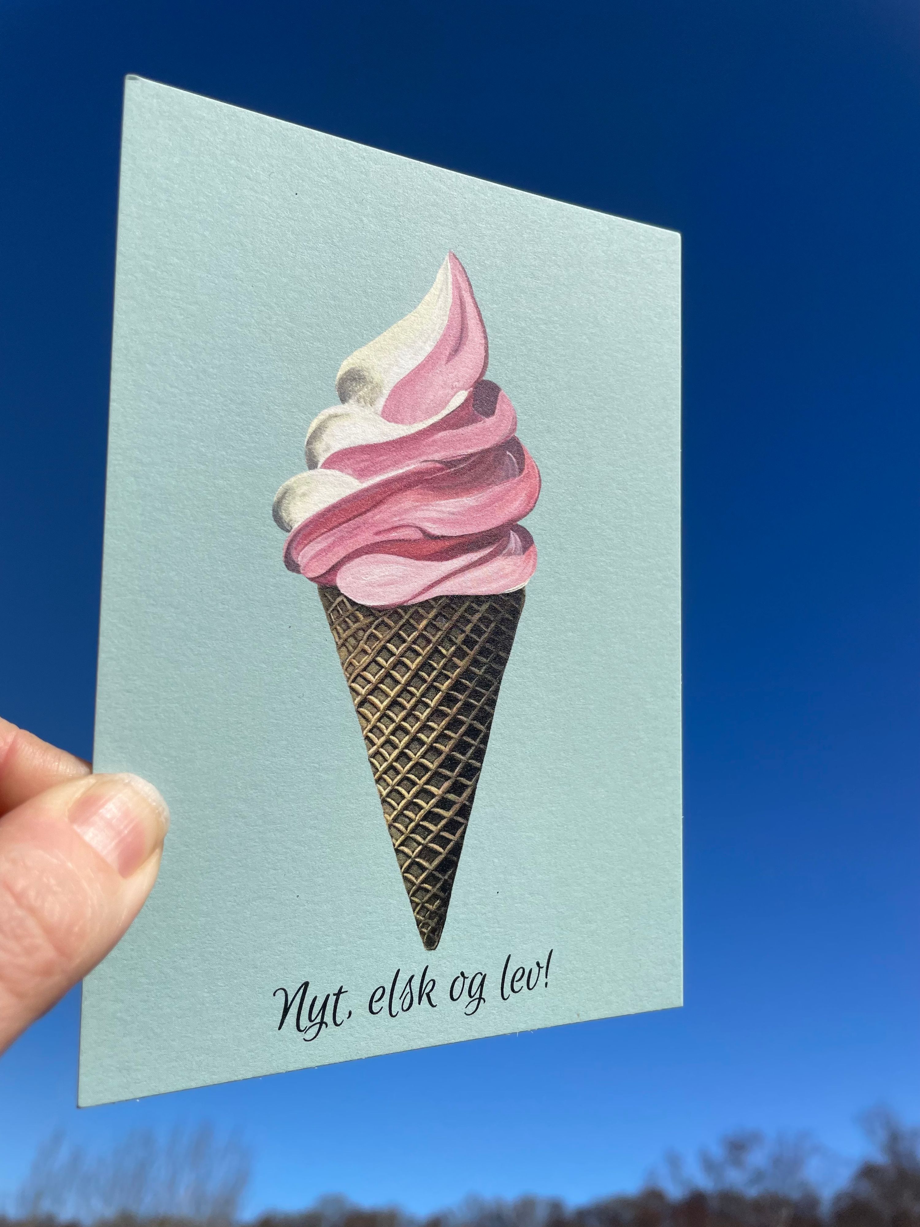 Isdrøm postkort/print 10 pk