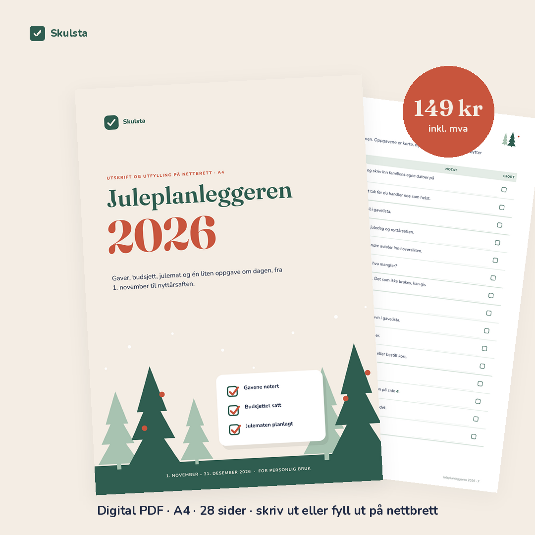 Juleplanleggeren 2026